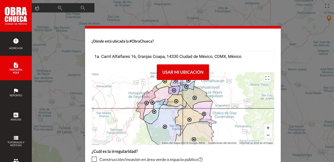 Obra chueca